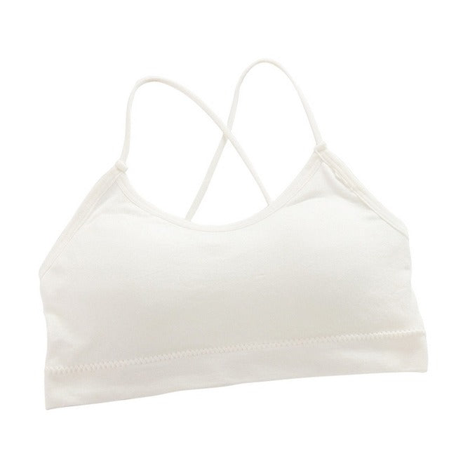 Low Impact Spaghetti Strap Sports Bra