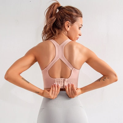 High Impact Sports Seamless Yoga Bra