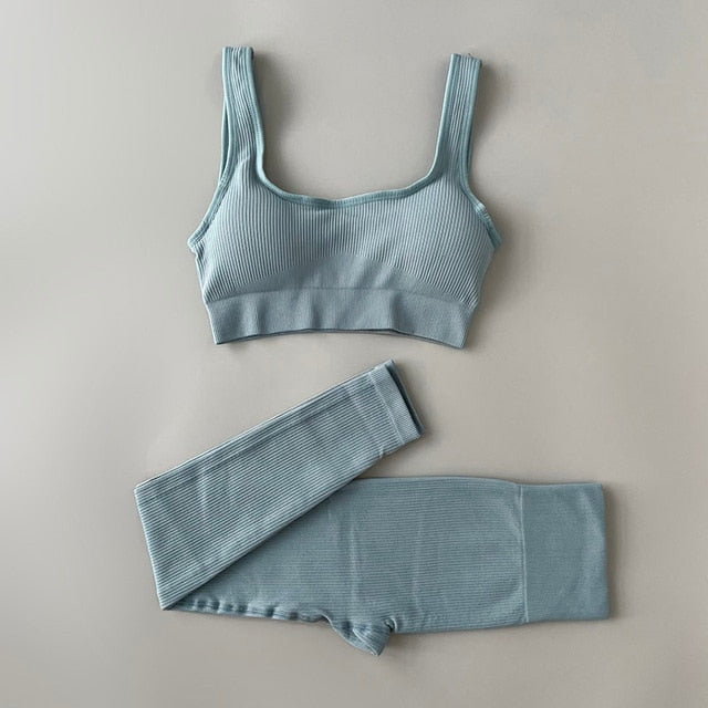 High Waist Yoga Clothing Set