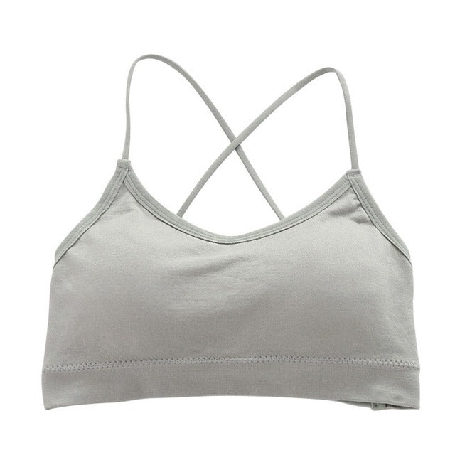 Low Impact Spaghetti Strap Sports Bra