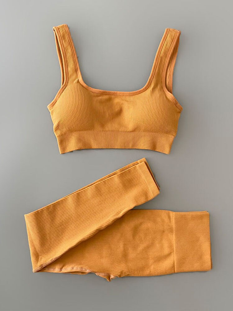 High Waist Yoga Clothing Set