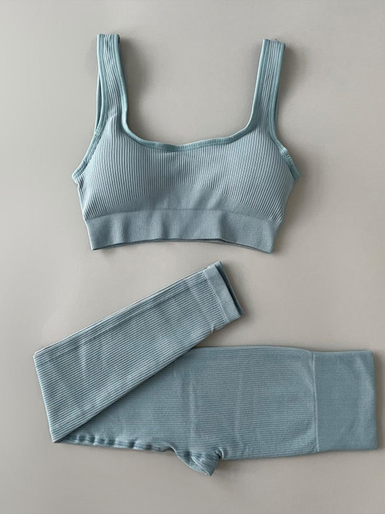 High Waist Yoga Clothing Set